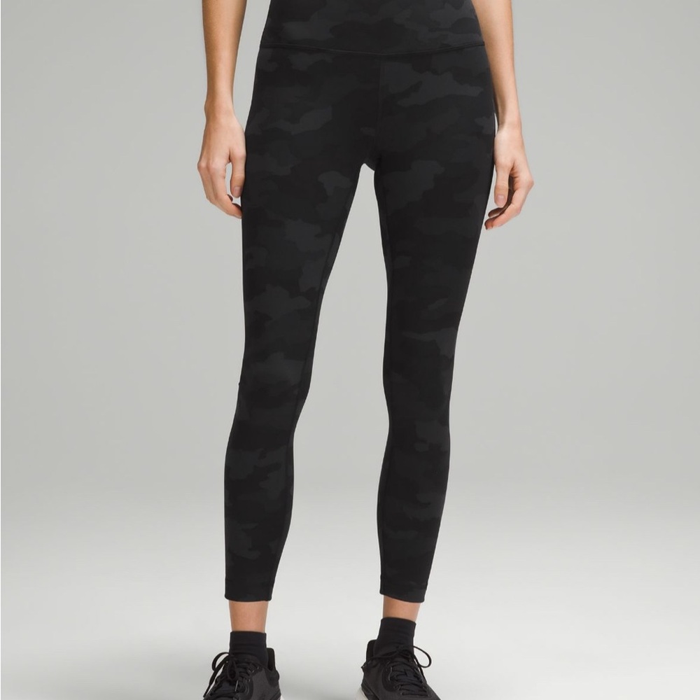 lululemon athletica Dark Camouflage Leggings